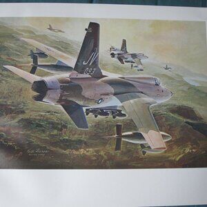 Keith Farris Aviation 9" x 11" Bookplate Print - Camouflaged